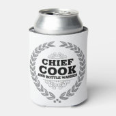 CHIEF COOK EN FLESWASMACHINE KOELBOX BLIKJESKOELER (Blikje Voorkant)