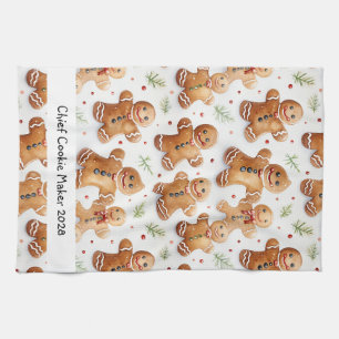 Chief Cookie Maker Gingerbread Theedoek