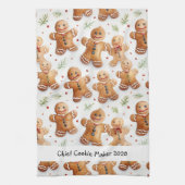 Chief Cookie Maker Gingerbread Theedoek (Verticaal)