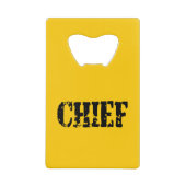 CHIEF CREDITKAART FLESSENOPENER (Voorkant)