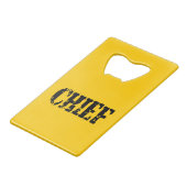 CHIEF CREDITKAART FLESSENOPENER (Achterkant Gekanteld)