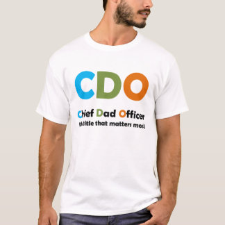 Chief Dad Officer T-shirt