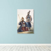 Chief Executioner en Assistent van Zijne Majesteit Canvas Afdruk (Insitu (Houten vloer))