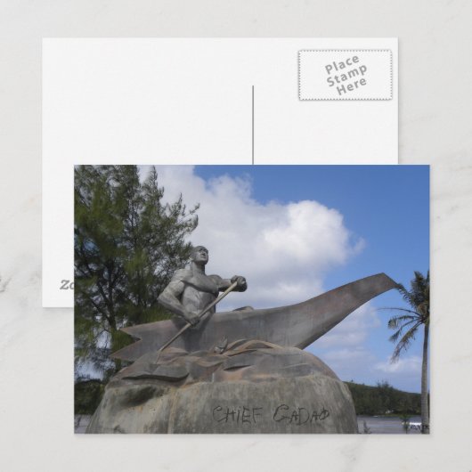 Chief Gadao Briefkaart (Voorkant / Achterkant)