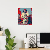 Chief Geronimo Pop Art Poster (Thuiskantoor)