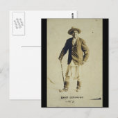 Chief Geronimo Standing Portrait 1904 Briefkaart (Voorkant / Achterkant)