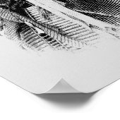 Chief Hollow Horn Beer Grafisch 2 Poster (Hoek)