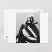 Chief Husis-Moxmox, 1900 Briefkaart (Voorkant / Achterkant)