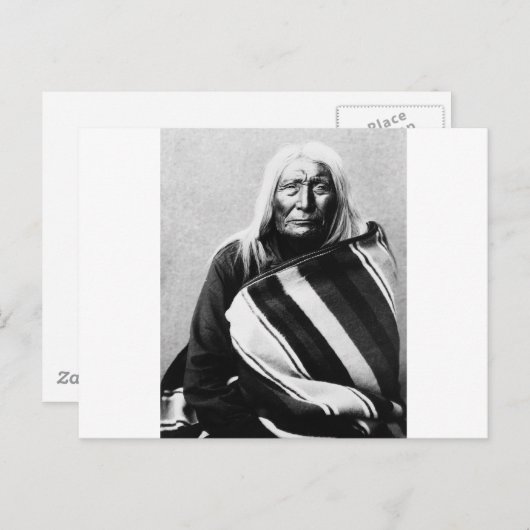 Chief Husis-Moxmox, 1900 Briefkaart (Voorkant / Achterkant)