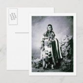 Chief Joseph (1840-1904) c.1880 (foto) Briefkaart (Voorkant / Achterkant)
