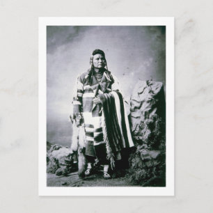 Chief Joseph (1840-1904) c.1880 (foto) Briefkaart