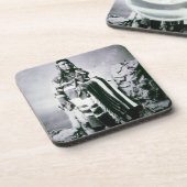 Chief Joseph (1840-1904) c.1880 (foto) Drankjes Onderzetter (Linkerzijde)