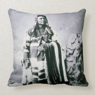 Chief Joseph (1840-1904) c.1880 (foto) Kussen