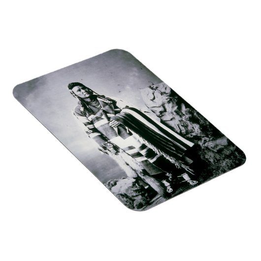 Chief Joseph (1840-1904) c.1880 (foto) Magneet (Rechterzijde)