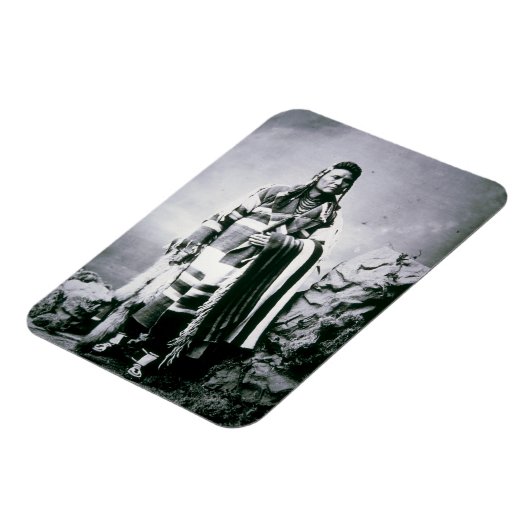 Chief Joseph (1840-1904) c.1880 (foto) Magneet (Linkerzijde)