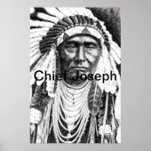 Chief Joseph 1 Poster-Prints Poster (Voorkant)