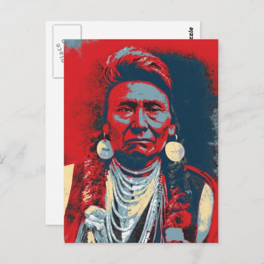 Chief Joseph Briefkaart (Voorkant / Achterkant)