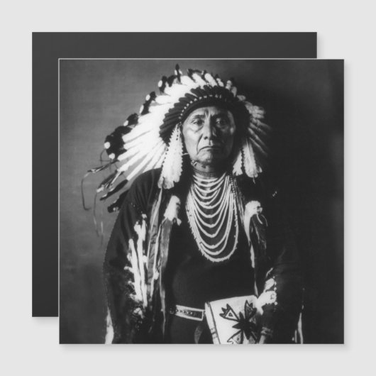 Chief Joseph Magnetische Uitnodiging (Voorkant / Achterkant)