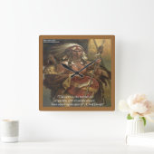 Chief Joseph Moeder Aarde Citaat Wandklok (Huis)