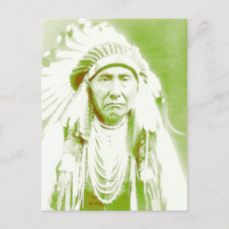 Chief Joseph Native American Leader Briefkaart