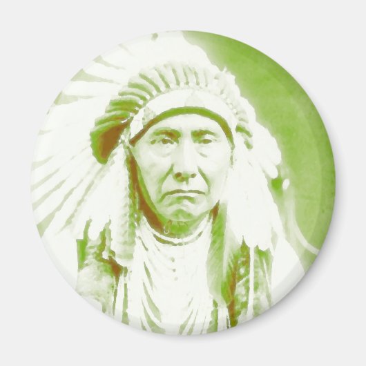 Chief Joseph Native American Leader Magneet (Voorkant)