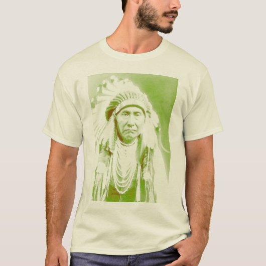 Chief Joseph Native American Leader T-shirt (Voorkant)