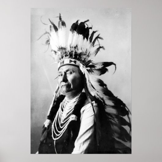 Chief Joseph Native American Poster (Voorkant)