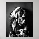 Chief Joseph - Nez Perce Chief - Circa 1900 Poster (Voorkant)
