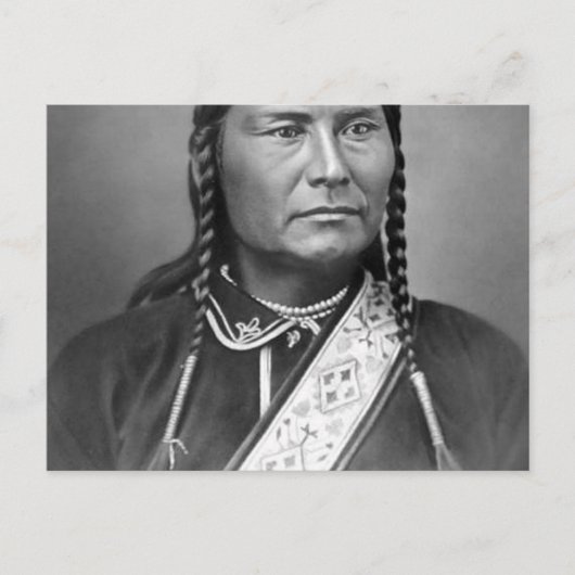 Chief Joseph Portrait 1880 Briefkaart (Voorkant)