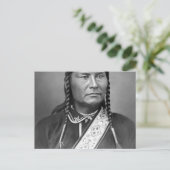 Chief Joseph Portrait 1880 Briefkaart (Staand voorkant)