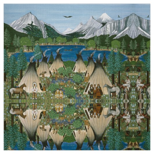 Chief Joseph & The Nez Perce Stof (Swatch)