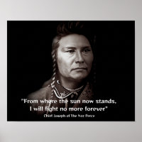 Chief Joseph van de Nez Perce American indian
