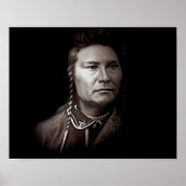 Chief Joseph van de Nez Perce American indian Poster (Voorkant)