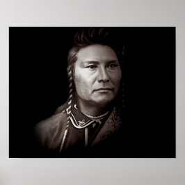 Chief Joseph van de Nez Perce American indian Poster