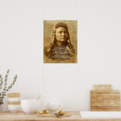 Chief Joseph van de Nez Perce Poster (Keuken)