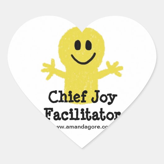 Chief Joy Facilitator Stickers (Voorkant)
