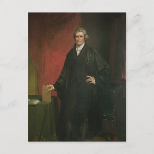 Chief Justice Marshall Briefkaart (Voorkant)