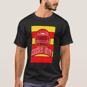 Chief Kansas City Football Helm Quarterback Kc K T-shirt