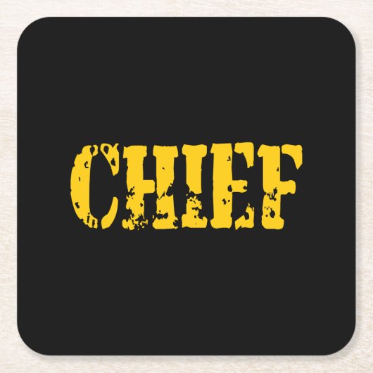 CHIEF KARTONNEN ONDERZETTERS (Voorkant)