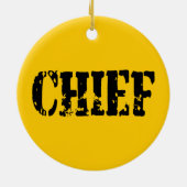 CHIEF KERAMISCH ORNAMENT (Achterkant)
