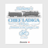 Chief Ladiga Trail (RT2) Sticker (Vel)