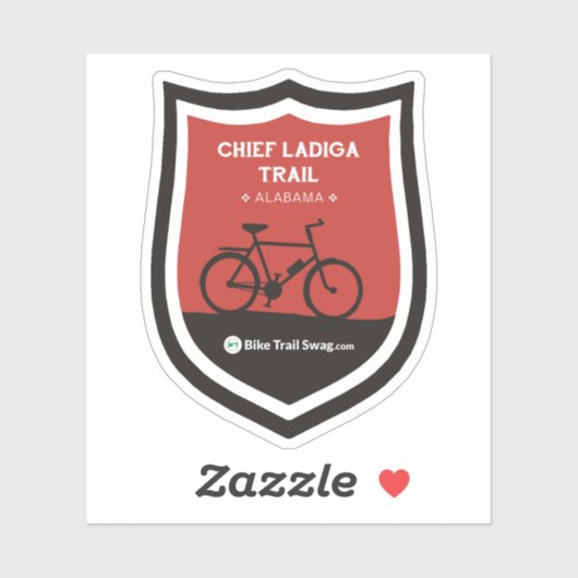 Chief Ladiga Trail Sticker (Vel)