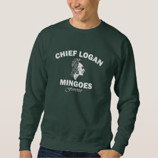 Chief Logan High School sweatshirt met witte lette