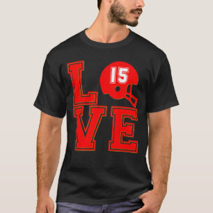 Chief Love Kansas City Football Pajamas T-shirt
