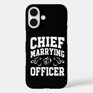 Chief Marrying Officer - Huwelijksambtenaar Ontwer iPhone 16 Hoesje