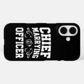 Chief Marrying Officer - Huwelijksambtenaar Ontwer Case-Mate iPhone Case (Achterkant (horizontaal))
