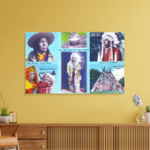 Chief Multnomah, Capt. Som-Kin Canvas Afdruk (Insitu (Woonkamer))