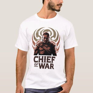 Chief of War T-shirt Tribal Warrior Design Bol