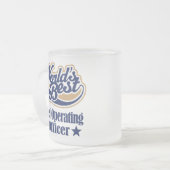 Chief Operating Officer Cft for (beste werelden) Matglas Koffiemok (Voorkant links)