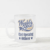 Chief Operating Officer Cft for (beste werelden) Matglas Koffiemok (Links)